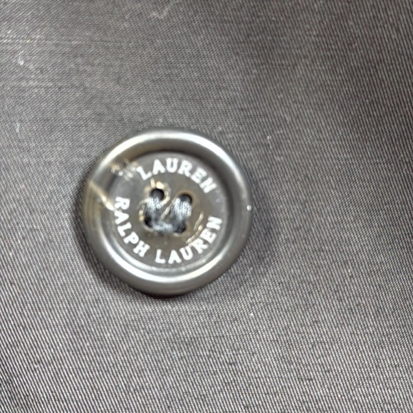 (N5) Ralph Lauren Women's Water Resistant Trench Coat in Black, Size S - Picture 3 of 15